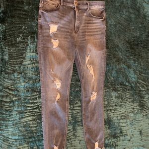 Express denim perfect ankle jeggings